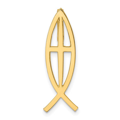 14K gold cross pendants & charm