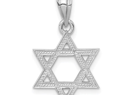 14k White Gold Pendants Style D4549 - Classique Jewelry Inc.