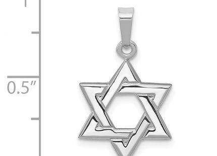 14k White Gold Pendants Style D4549 - Classique Jewelry Inc.