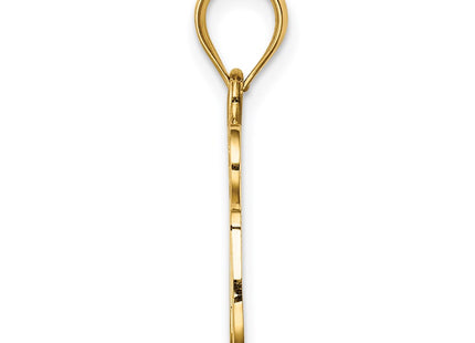 14k Yellow Gold Pendants Style D4552 - Classique Jewelry Inc.