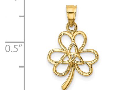 14k Yellow Gold Pendants Style D4572 - Classique Jewelry Inc.