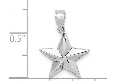 14k White Gold Pendants Style D4584 - Classique Jewelry Inc.
