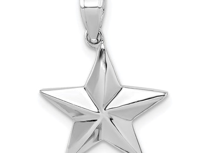 14k White Gold Pendants Style D4584 - Classique Jewelry Inc.