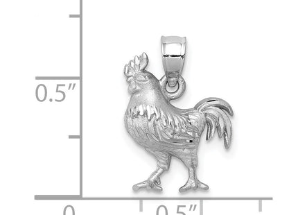 14k White Gold Pendants Style D4593 - Classique Jewelry Inc.