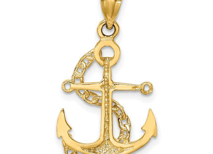 14k Yellow Gold Pendants Style D4602 - Classique Jewelry Inc.