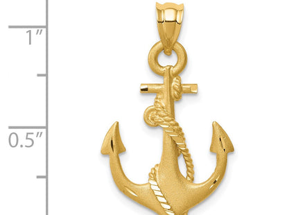 14k Yellow Gold Pendants Style D4603 - Classique Jewelry Inc.