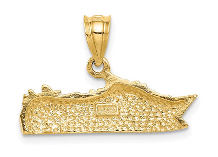 14k Yellow Gold Pendants Style D4606 - Classique Jewelry Inc.