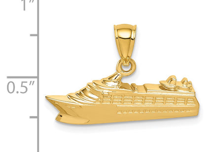 14k Yellow Gold Pendants Style D4606 - Classique Jewelry Inc.