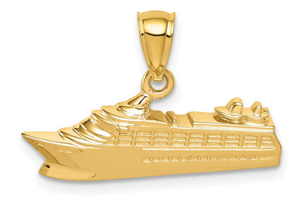 14k Yellow Gold Pendants Style D4606 - Classique Jewelry Inc.