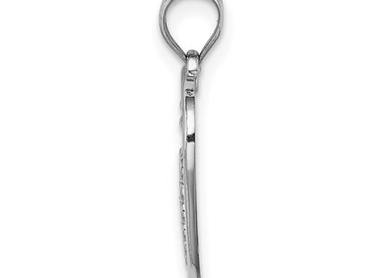 14k White Gold Pendants Style D4616 - Classique Jewelry Inc.