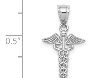 14k White Gold Pendants Style D4617 - Classique Jewelry Inc.