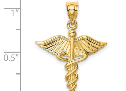 14k Yellow Gold Pendants Style D4618 - Classique Jewelry Inc.