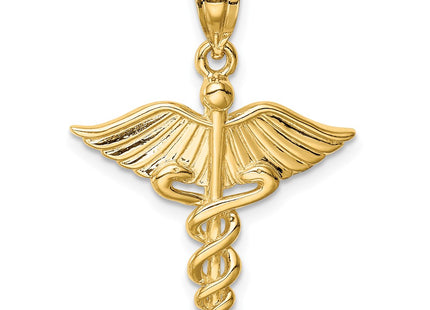 14k Yellow Gold Pendants Style D4618 - Classique Jewelry Inc.