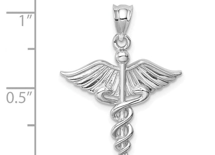 14k White Gold Pendants Style D4619 - Classique Jewelry Inc.