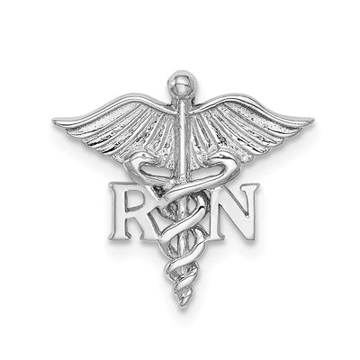 14K white gold chain