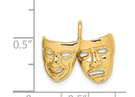 14k Yellow Gold Pendants Style D4625 - Classique Jewelry Inc.