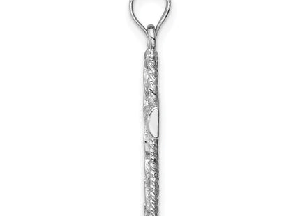 14k White Gold Pendants Style D4641 - Classique Jewelry Inc.