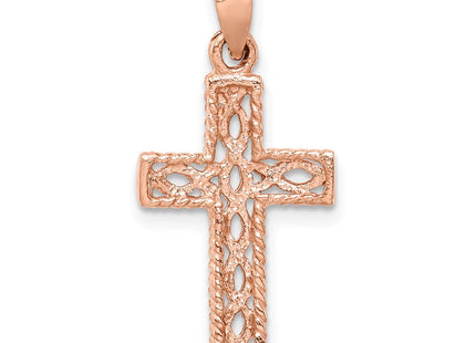 14k Rose Gold Pendants Style D4643 - Classique Jewelry Inc.