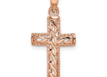 14k Rose Gold Pendants Style D4643 - Classique Jewelry Inc.