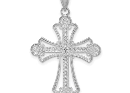 14k White Gold Pendants Style D4648 - Classique Jewelry Inc.