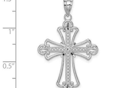 14k White Gold Pendants Style D4648 - Classique Jewelry Inc.