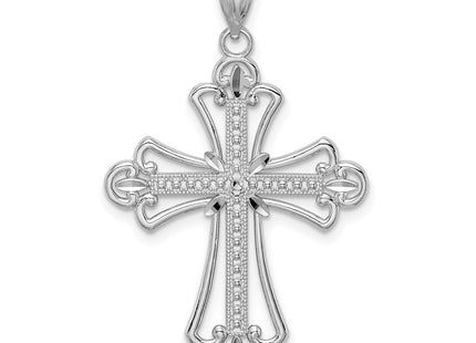 14k White Gold Pendants Style D4648 - Classique Jewelry Inc.