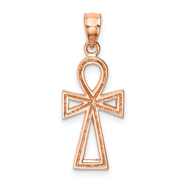 14k Rose Gold Pendants Style D4657 - Classique Jewelry Inc.