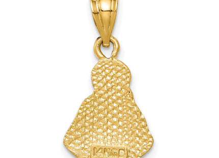 14k Yellow Gold Pendants Style D4671 - Classique Jewelry Inc.