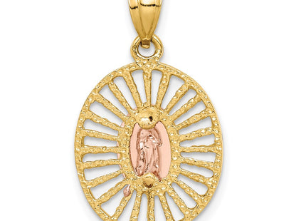 14k Two-tone Pendants Style D4672 - Classique Jewelry Inc.