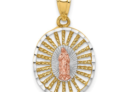 14k Two-tone Pendants Style D4672 - Classique Jewelry Inc.