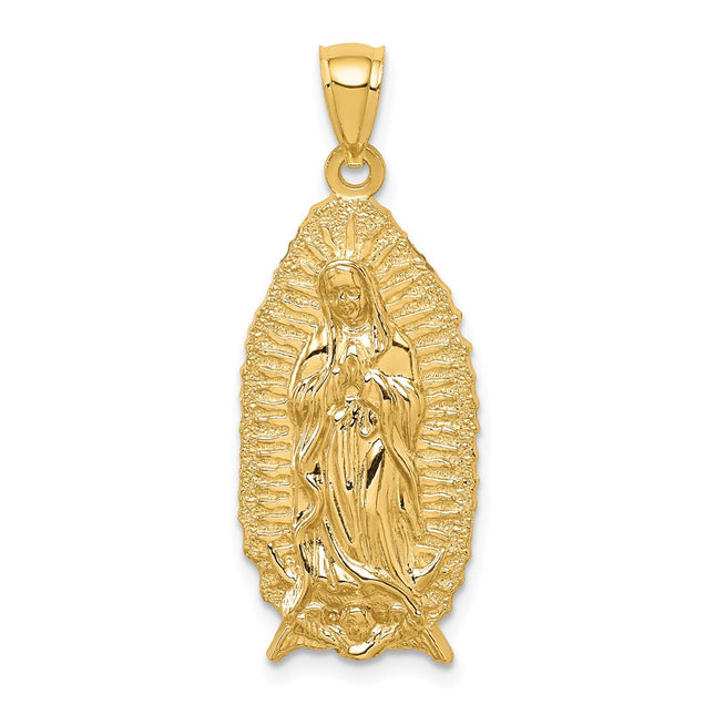 14k Yellow Gold Pendants Style D4673 - Classique Jewelry Inc.
