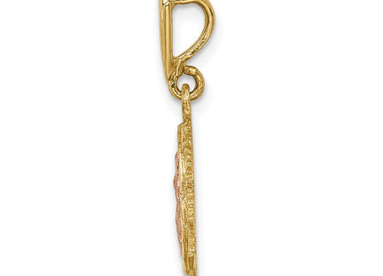 14k Two-tone Pendants Style D4676 - Classique Jewelry Inc.