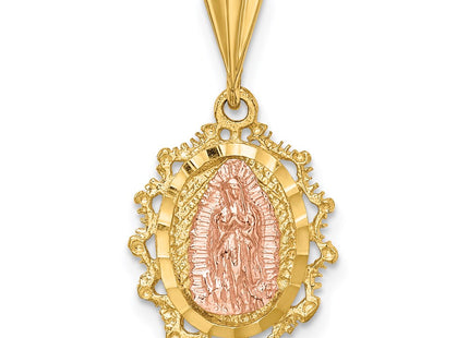 14k Two-tone Pendants Style D4676 - Classique Jewelry Inc.