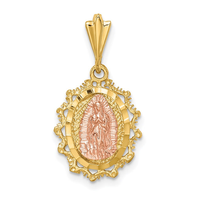 14k Two-tone Pendants Style D4676 - Classique Jewelry Inc.