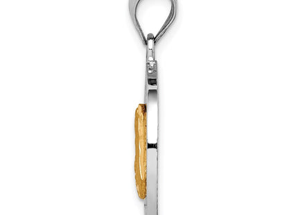 14k Two-tone Pendants Style D4678 - Classique Jewelry Inc.