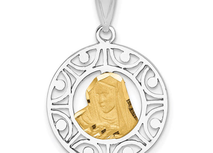 14k Two-tone Pendants Style D4678 - Classique Jewelry Inc.