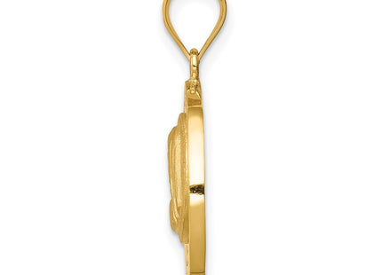 14k Yellow Gold Pendants Style D4679 - Classique Jewelry Inc.