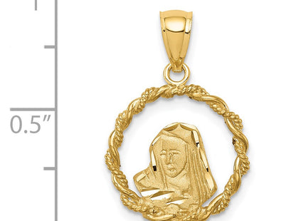 14k Yellow Gold Pendants Style D4680 - Classique Jewelry Inc.