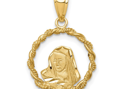 14k Yellow Gold Pendants Style D4680 - Classique Jewelry Inc.