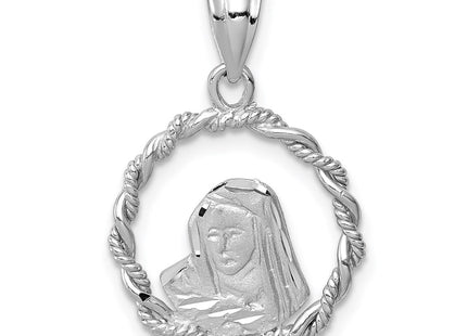 14k White Gold Pendants Style D4681 - Classique Jewelry Inc.