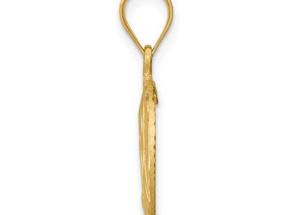14k Yellow Gold Pendants Style D4682 - Classique Jewelry Inc.