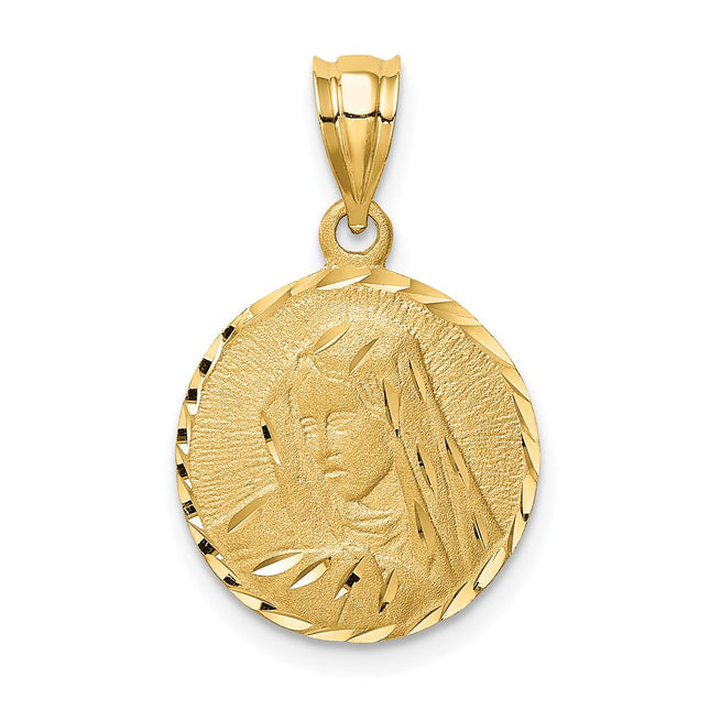 14k Yellow Gold Pendants Style D4682 - Classique Jewelry Inc.