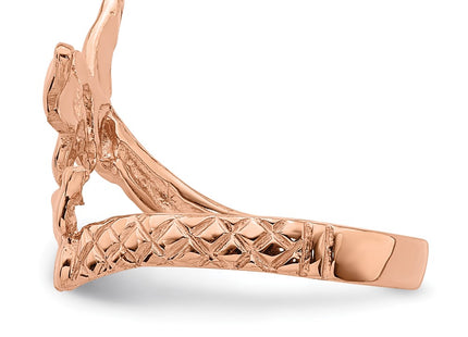14k Rose Gold Rings Style D4689 - Classique Jewelry Inc.