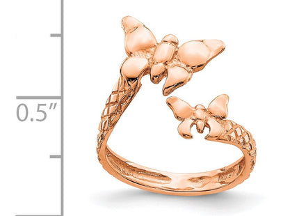 14k Rose Gold Rings Style D4689 - Classique Jewelry Inc.