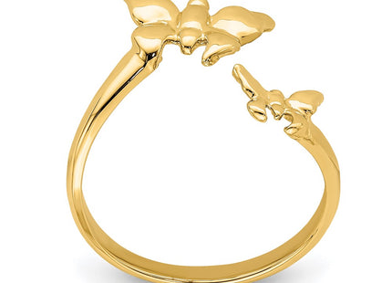 14k Yellow Gold Rings Style D4690 - Classique Jewelry Inc.