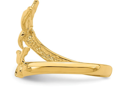 14k Yellow Gold Rings Style D4690 - Classique Jewelry Inc.