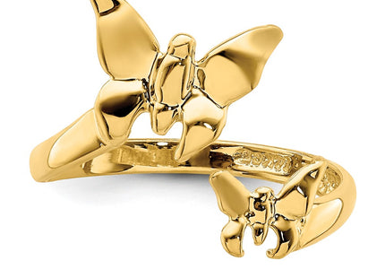 14k Yellow Gold Rings Style D4690 - Classique Jewelry Inc.