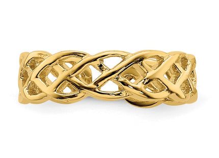 14k Yellow Gold Rings Style D4694 - Classique Jewelry Inc.