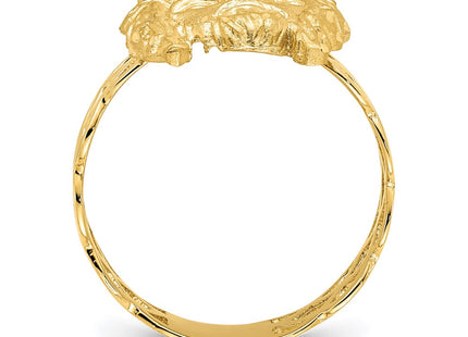 14k Yellow Gold Rings Style D4715 - Classique Jewelry Inc.