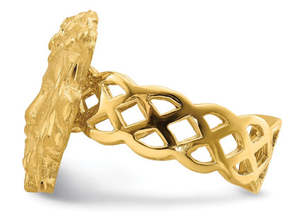 14k Yellow Gold Rings Style D4715 - Classique Jewelry Inc.